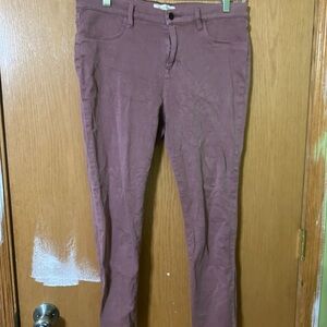 Pacsun Mauve Ankle Jegging Jean Capris Party Festival Coachella